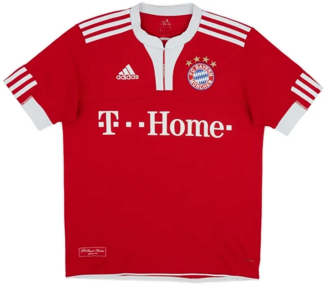 adidas 2009-10 Bayern Munich Home Shirt - 7/10 - (XL.Boys)