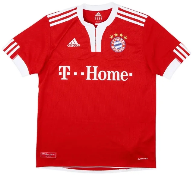 adidas 2009-10 Bayern Munich Home Shirt - 8/10 - (XL.Boys)