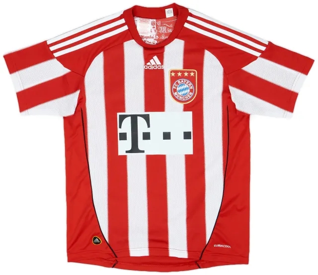 adidas 2010-11 Bayern Munich Home Shirt - 8/10 - (L.Boys)