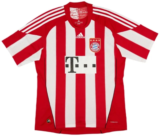adidas 2010-11 Bayern Munich Home Shirt - 6/10 - (L)