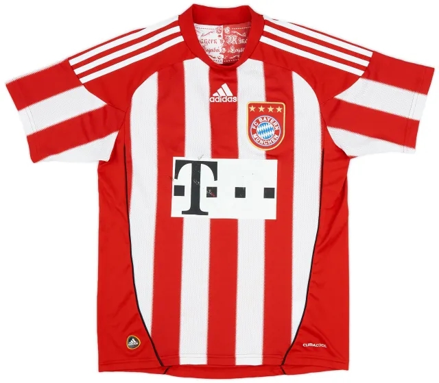 adidas 2010-11 Bayern Munich Home Shirt - 7/10 - (L.Boys)