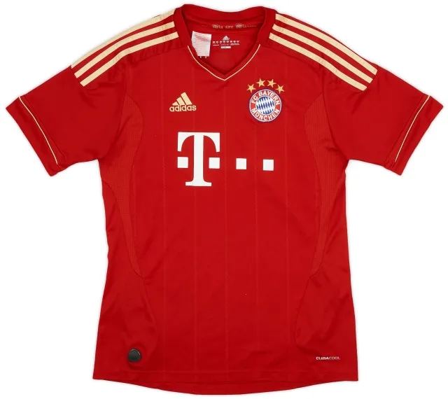 adidas 2011-13 Bayern Munich Home Shirt - 7/10 - (XL.Boys)