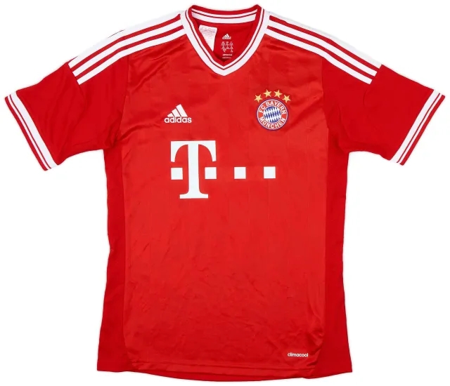 adidas 2013-14 Bayern Munich Home Shirt - 8/10 - (XL.Boys)
