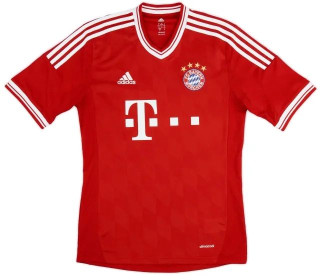 adidas 2013-14 Bayern Munich Home Shirt - 8/10 - (S)