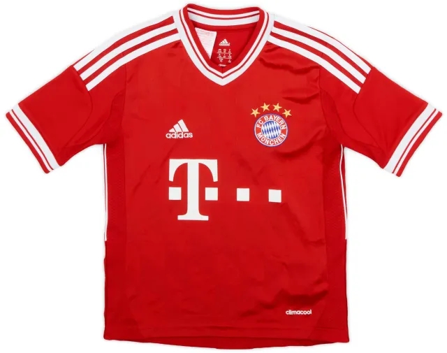 adidas 2013-14 Bayern Munich Home Shirt - 8/10 - (S.Boys)