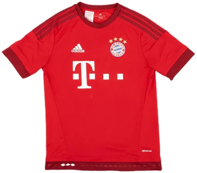 adidas 2015-16 Bayern Munich Home Shirt - 8/10 - (XL.Boys)