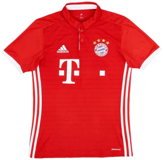adidas 2016-17 Bayern Munich Home Shirt - 5/10 - (XS)