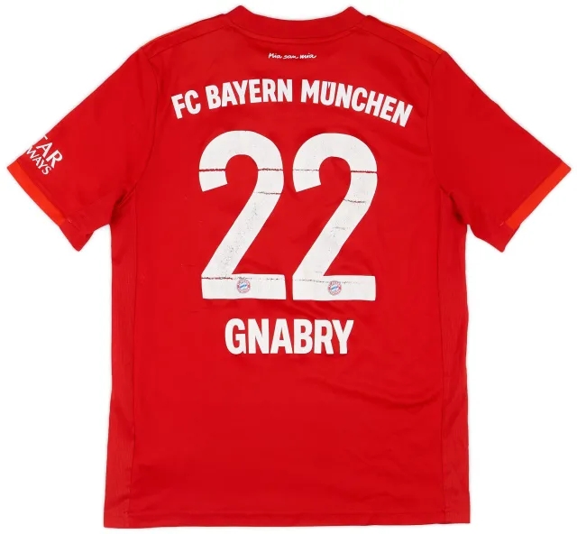 adidas 2019-20 Bayern Munich Home Shirt Gnabry #22 - 5/10 - (XL)