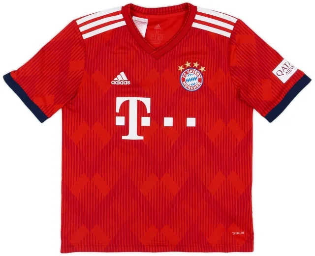 adidas 2019-20 Bayern Munich Home Shirt - 9/10 - (M.Boys)
