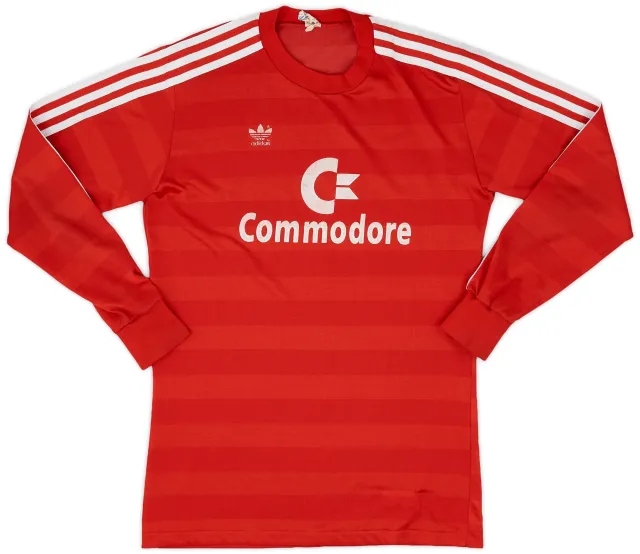 adidas 1984-89 Bayern Munich Home L/S Shirt - 7/10 - (M)