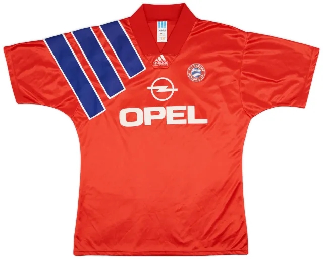 adidas 1991-93 Bayern Munich Home Shirt - 9/10 - (L)