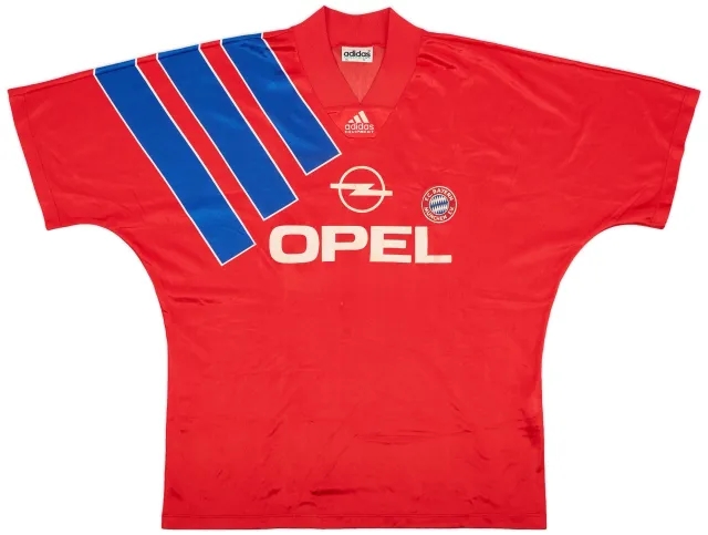 adidas 1991-93 Bayern Munich Home Shirt #11 - 6/10 - (L)