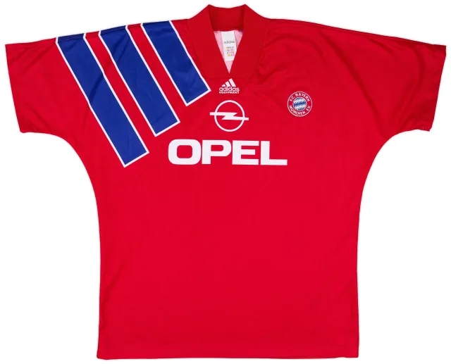 adidas 1991-93 Bayern Munich Home Shirt - 9/10 - (XL/XXL)