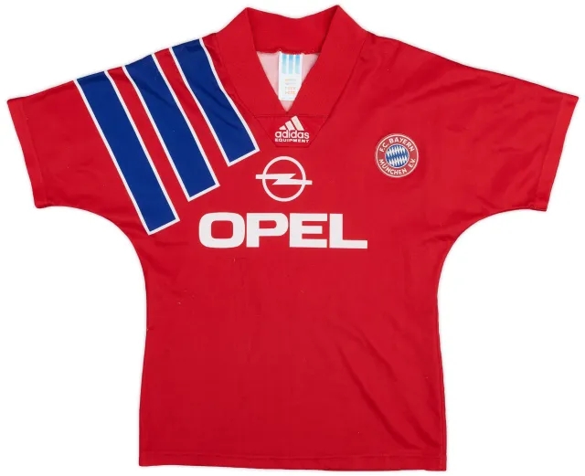 adidas 1991-93 Bayern Munich Home Shirt #5 - 8/10 - (L.Boys)