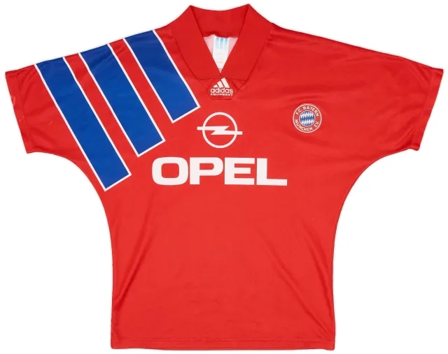 adidas 1991-93 Bayern Munich Home Shirt - 9/10 - (XL.Boys)