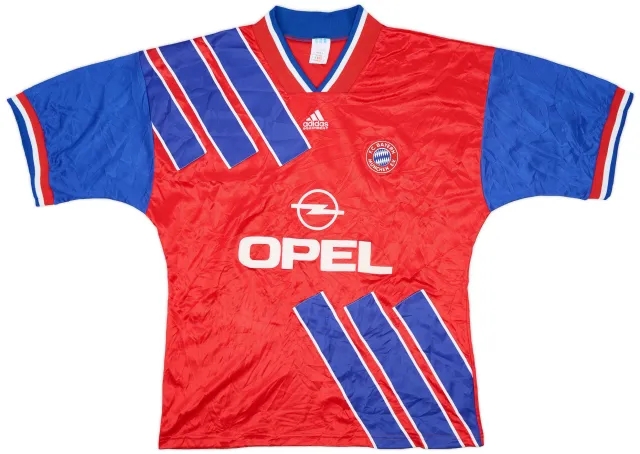 adidas 1993-95 Bayern Munich Home Shirt - 9/10 - (XL)