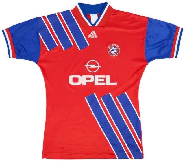adidas 1993-95 Bayern Munich Home Shirt - 6/10 - (S)