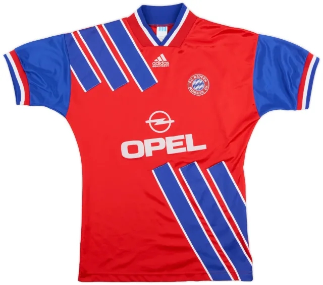 adidas 1993-95 Bayern Munich Home Shirt - 8/10 - (S)