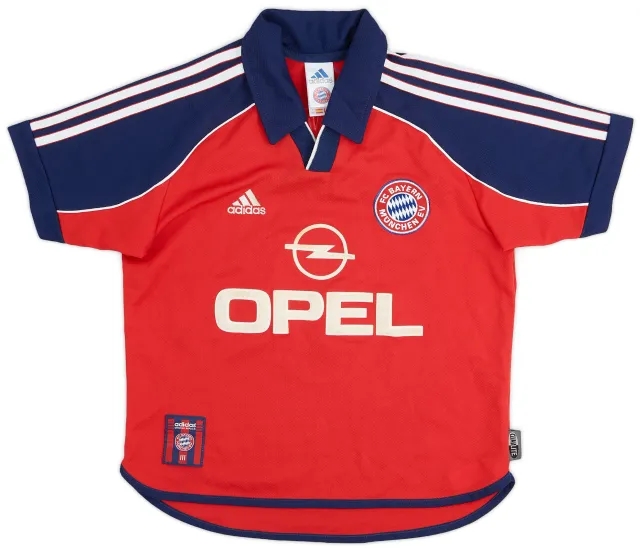 adidas 1999-01 Bayern Munich Home Shirt - 7/10 - (M.Boys)