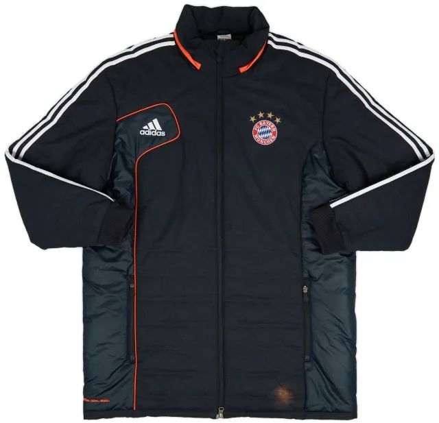 2012-13 Bayern Munich adidas Padded Bench Coat - 7/10 - (L/XL)