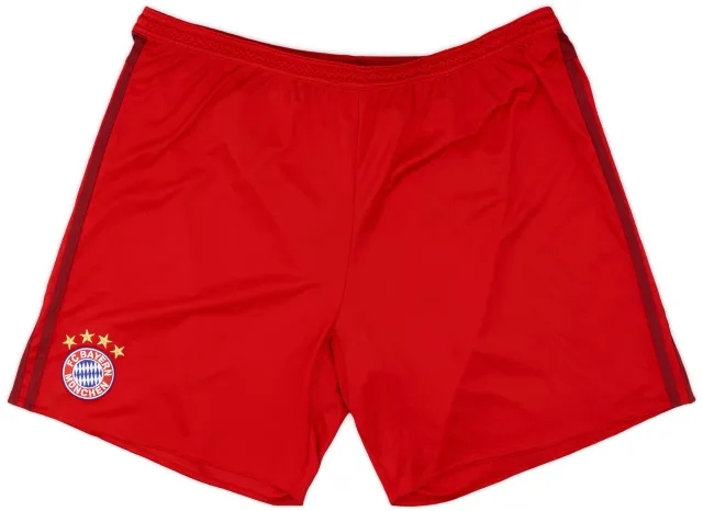 adidas 2015-16 Bayern Munich Home Shorts - 9/10 - (XXL)