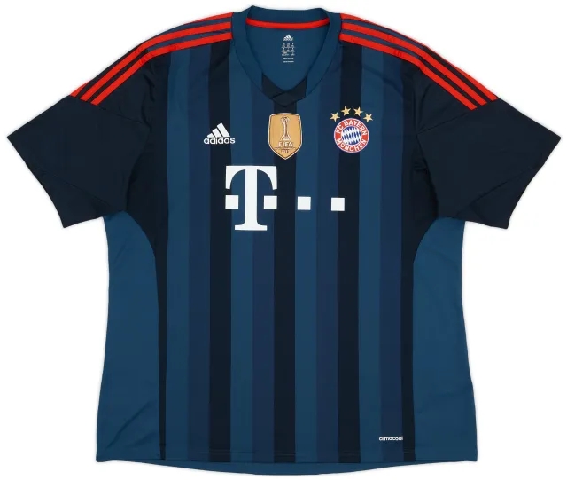 adidas 2013-14 Bayern Munich Third Shirt - 9/10 - (XXL)