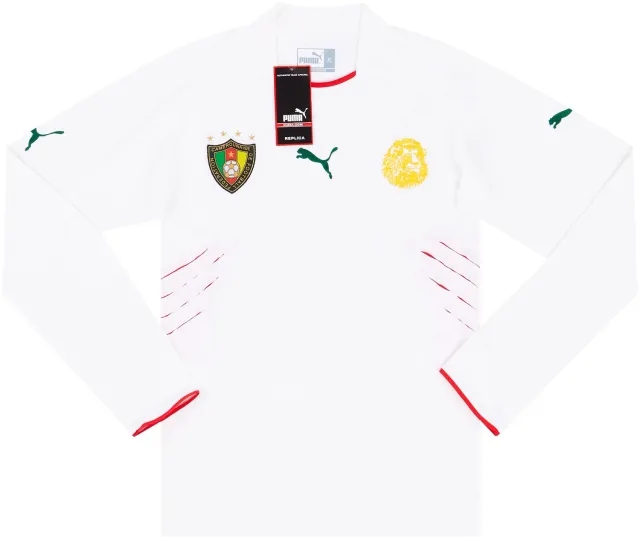 Puma 2004-06 Cameroon Player Issue Third L/S Shirt (XL)