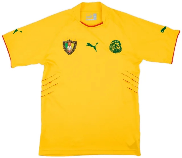 Puma 2004-06 Cameroon Away Shirt - 8/10 - (M)