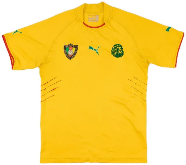 Puma 2004-06 Cameroon Away Shirt - 4/10 - (S)
