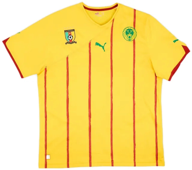 Puma 2010-11 Cameroon Away Shirt - 8/10 - (XXL)