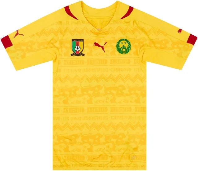 Puma 2014-14 Cameroon Player Issue Away Shirt - 8/10 - (L)