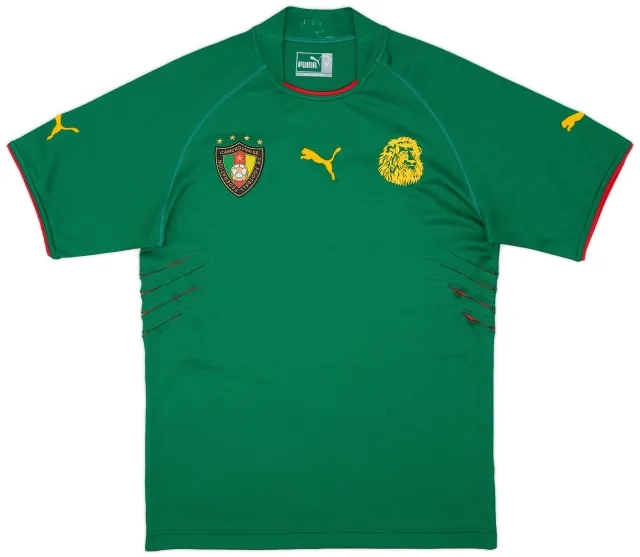 Puma 2004-06 Cameroon Home Shirt - 9/10 - (M)
