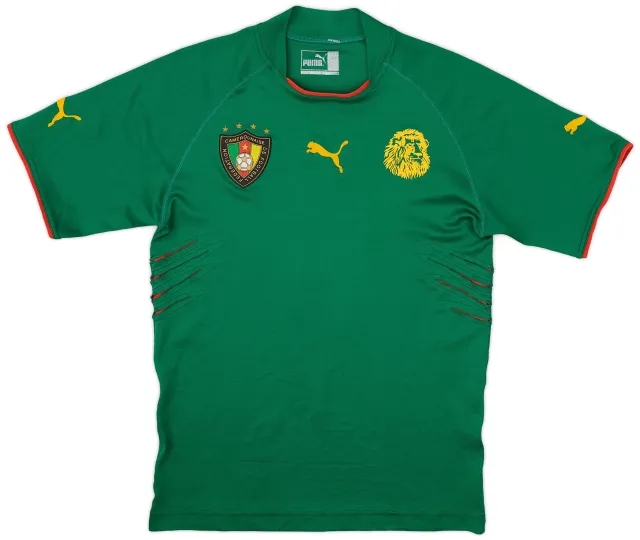 Puma 2004-06 Cameroon Home Shirt - 6/10 - (S)