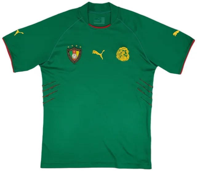 Puma 2004-06 Cameroon Home Shirt - 6/10 - (M)