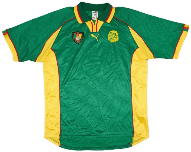 Puma 1998-99 Cameroon Home Shirt - 9/10 - (XXL)