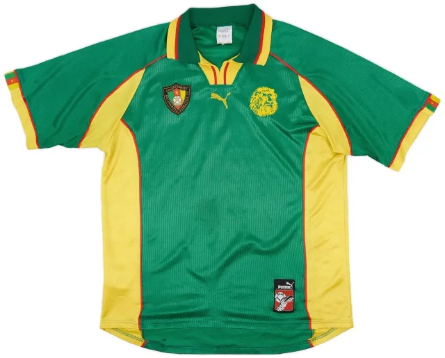 Puma 1998-99 Cameroon Home Shirt - 7/10 - (XL)