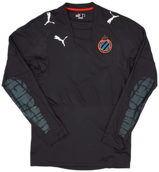 Puma 2007-08 Club Brugge Player Issue Third L/S Shirt - 8/10 - (S)