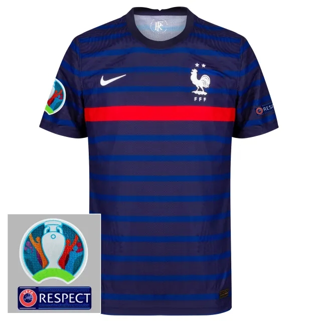 Nike France Mens SS Player Issue Home Shirt 2020