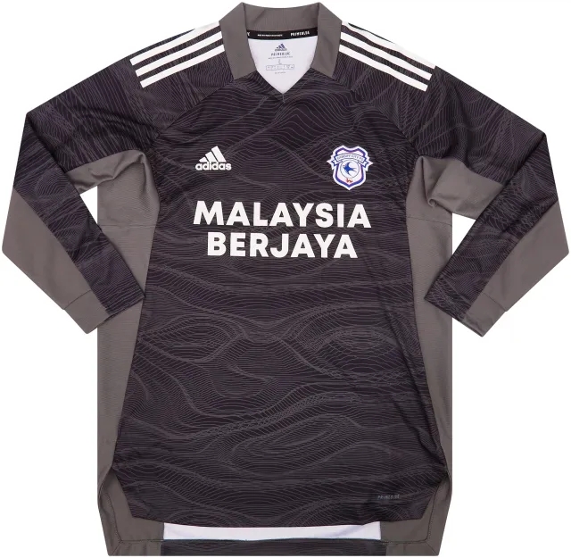adidas 2021-22 Cardiff Youth Issue GK Shirt #13 - 8/10 - (L)