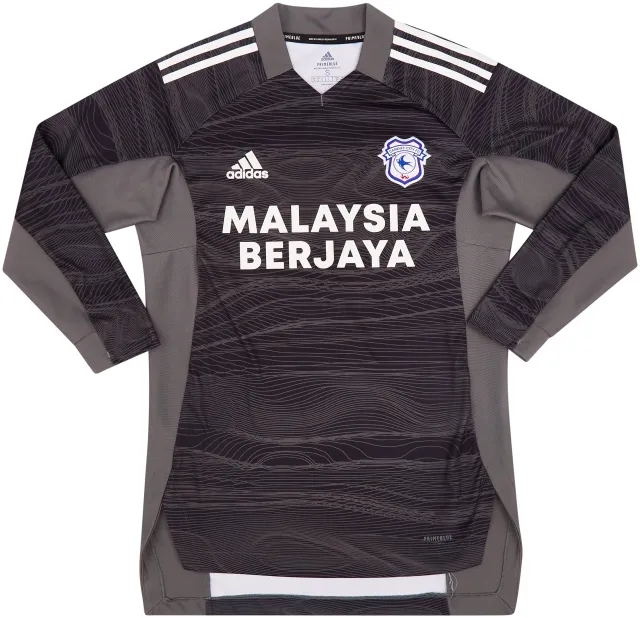 adidas 2021-22 Cardiff Youth Issue GK Shirt #13 - 8/10 - (S)