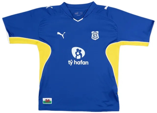Puma 2009-10 Cardiff Home Shirt - 9/10 - (XL.Boys)