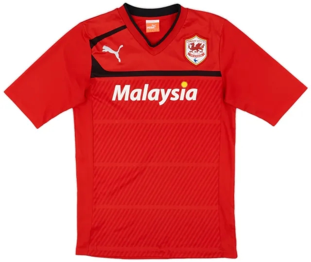 Puma 2012-13 Cardiff Home Shirt - 9/10 - (S)