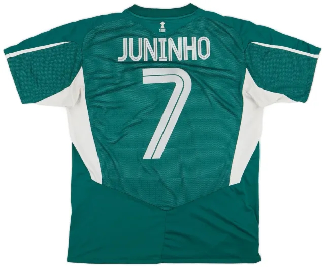 Umbro 2004-05 Celtic Away Shirt Juninho #7 - 6/10 - (XL)