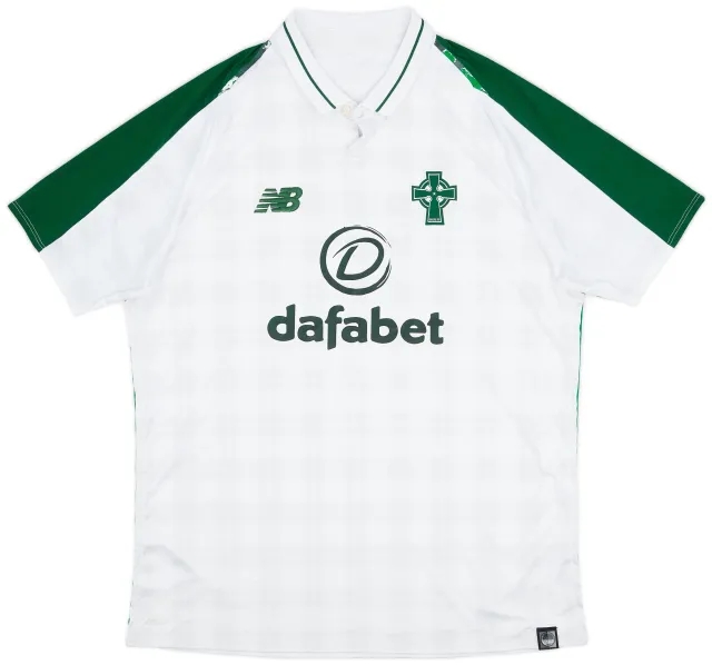 NewBalance 2018-19 Celtic Away Shirt - 7/10 - (M)