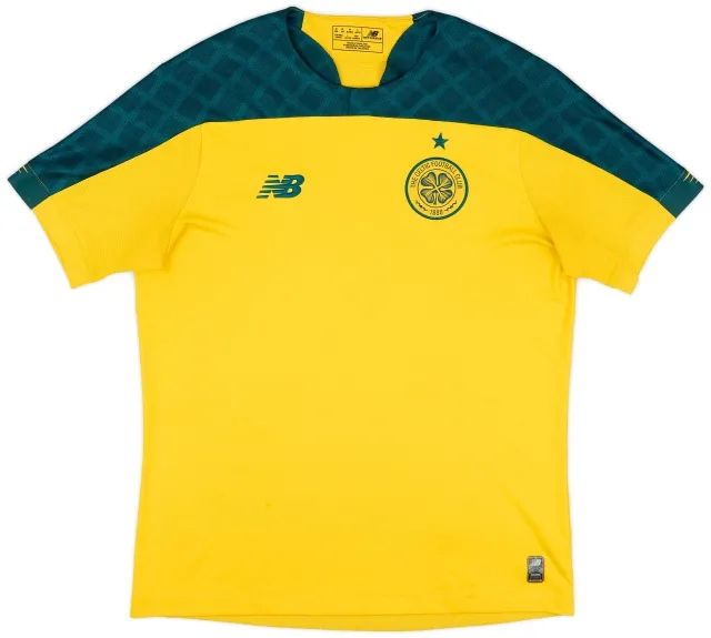 NewBalance 2019-20 Celtic Away Shirt - 7/10 - (M)