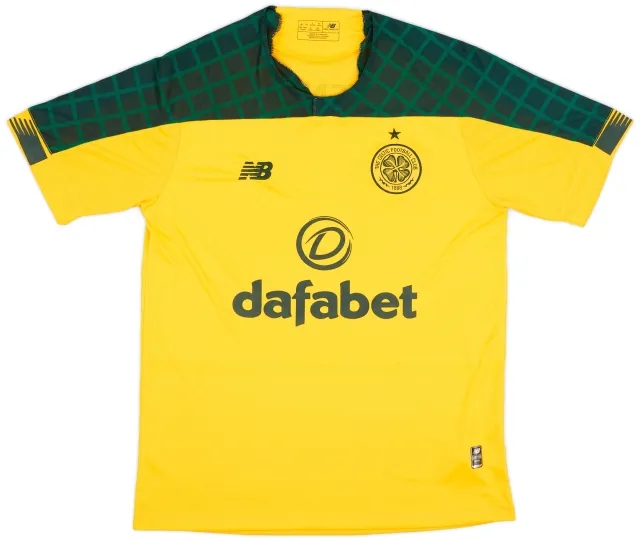 NewBalance 2019-20 Celtic Away Shirt - 9/10 - (L)