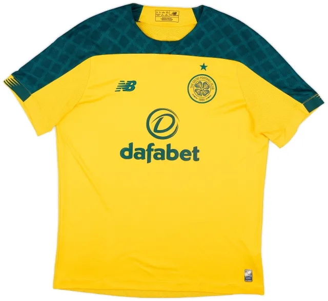NewBalance 2019-20 Celtic Away Shirt - 8/10 - (L)