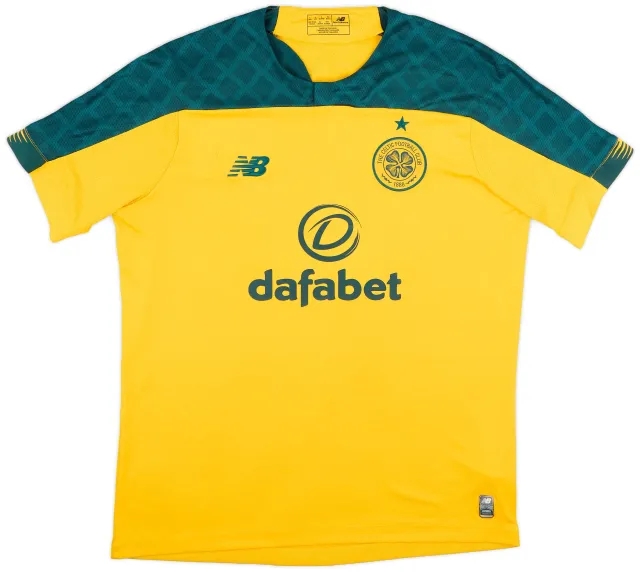 NewBalance 2019-20 Celtic Away Shirt - 6/10 - (L)