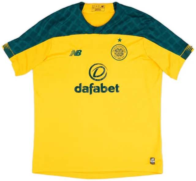 NewBalance 2019-20 Celtic Away Shirt - 7/10 - (XL)