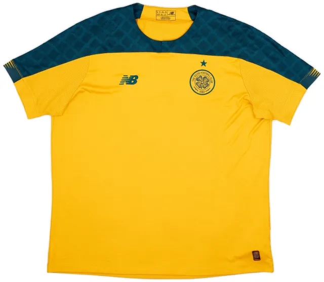 NewBalance 2019-20 Celtic Away Shirt - 9/10 - (XXL)